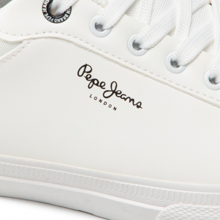 Zapatillas deportivas Pepe Jeans kenton colours blancas - Querol online