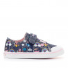 Zapatillas lona Pablosky tejanas con dibujos
