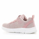 Zapatillas deporte Geox rosas de tela con velcro - Querol online