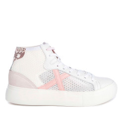 Zapatillas altas Munich nim 08 blancas - Querol online