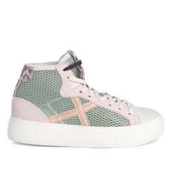 Zapatillas altas Munich nim 07 verdes - Querol online