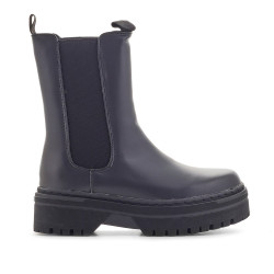 Botins plataforma Owel gante negres amb elàstic lateral - Querol online