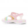 sandalias Pablosky con tiras arcoiris