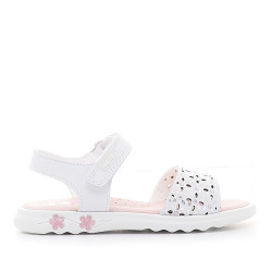 sandalias Pablosky calada y con grabado de flores en la suela - Querol online