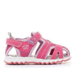 sandalias GARVALIN we are kids con cierre de velcro trasero - Querol online