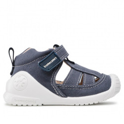 Sabates Biomecanics blaves marí amb pis blanc - Querol online