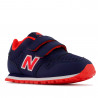 Sabatilles esport New Balance 500 Hook & Loop blaves i vermelles