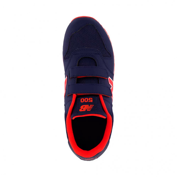 Zapatillas deporte New Balance 500 Hook & Loop azules y rojas de 36 a 40 - Querol online