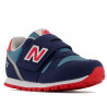 Sabatilles esport New Balance 373 blaves amb zones vermelles