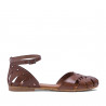 Sandàlies planes Porronet PELL MOKA AIZA