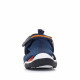 sandalias QUETS! azules flexibles con detalles naranjas - Querol online