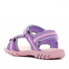 sandalias QUETS! deportivas con suela lilas