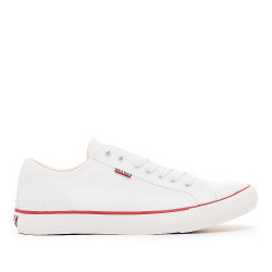 Sabatilles lona Levi's hernandez blanques amb puntera de goma - Querol online