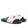 Chanclas Levi's june batwing blancas