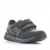 Sabatilles esport Pablosky de pell negres amb dos velcros