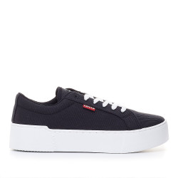 Sabatilles lona Levi's malibu 2.0 negres - Querol online