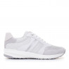 Zapatillas Geox blancas con tonos grises