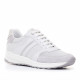 Zapatillas Geox blancas con tonos grises - Querol online