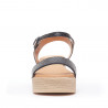 Sandalias plataformas Redlove fabienne negras con plataforma