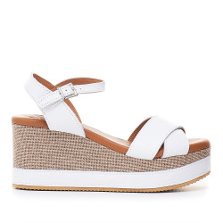 Sandàlies falca Redlove irina amb sola amb part blanca - Querol online