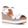 Sandàlies falca Redlove irina amb sola amb part blanca