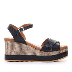 Sandàlies falca Redlove irina amb sola amb part negra - Querol online