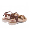 Sandàlies planes Porronet BIO PELL MOKA DINA