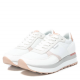 Zapatillas Xti 043846 blancas con detalles en ante - Querol online