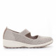 Zapatillas cuña Skechers relaxed fit: up-lifted grises - Querol online