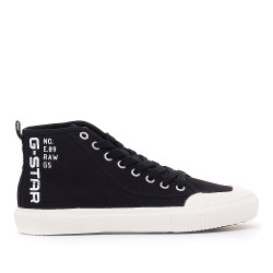 Zapatillas lona G-Star RAW noril mid negras - Querol online