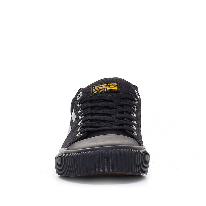 Zapatillas lona G-Star RAW meefic negras - Querol online