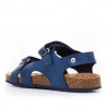 sandalias Pablosky efecto tejano con doble velcro
