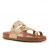 Sandalias planas Redlove valerie estampada con multiples tiras
