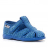 Zapatillas casa Vulladi azules de toalla