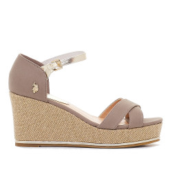 Sandàlies falca U.S. POLO ASSN. alyssa taupes - Querol online