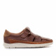 Sandalias Lobo sperone marrons cerradas - Querol online