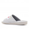 Zapatillas casa Vulladi grises con gatito