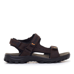 Sandàlies Vicmart marrons obertes amb interior negre - Querol online