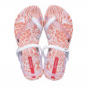 Chanclas Ipanema con estampado y tiras blancas
