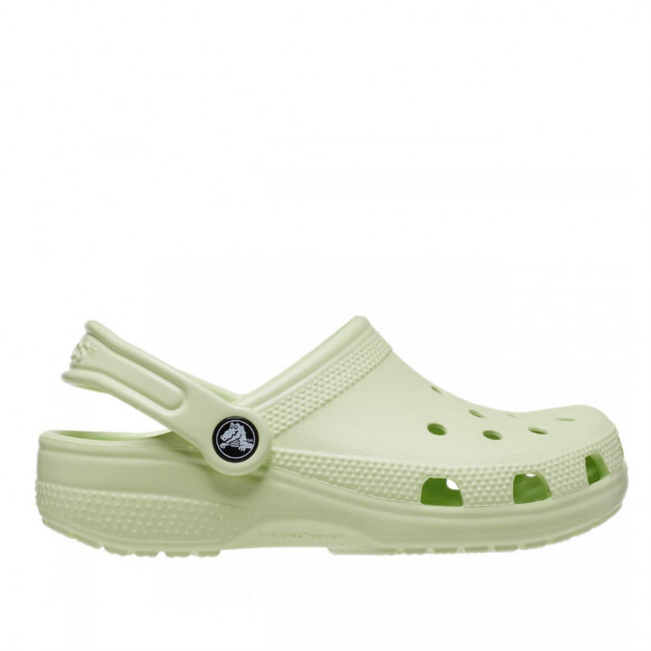 xancletes Crocs classic clog T verdes