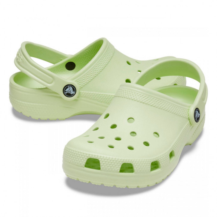 xancletes Crocs classic clog T verdes - Querol online