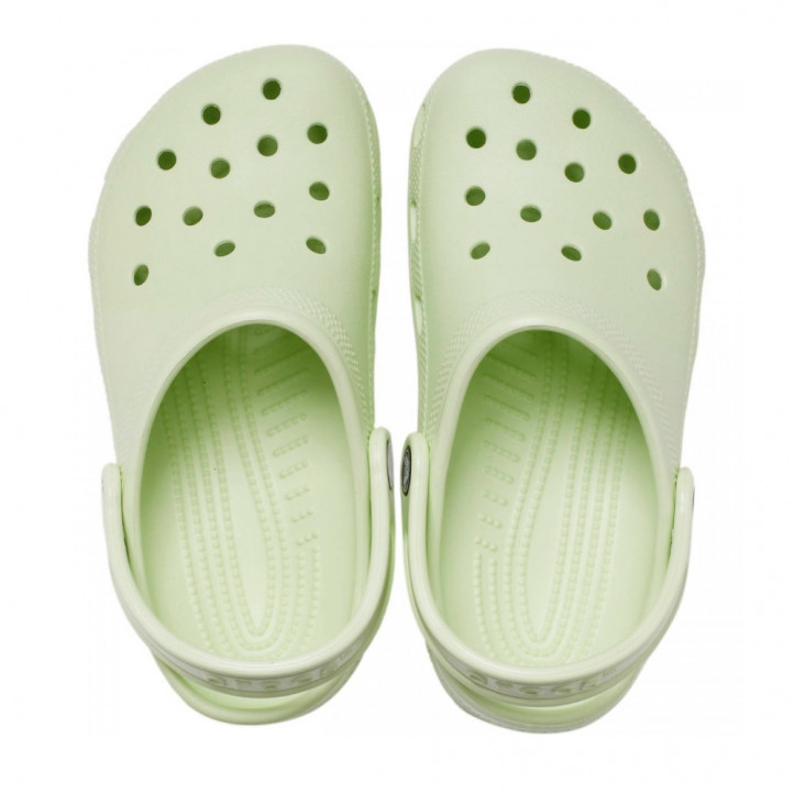 chanclas Crocs classic clog T verdas - Querol online