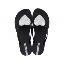 CHANCLAS DE MUJER IPANEMA MAXI FASHION II FEM BLACK/SILVER - Querol online
