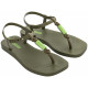 CHANCLAS DE MUJER IPANEMA CLASS FEVER GREEN/GREEN - Querol online