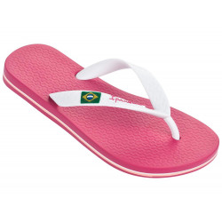 CHANCLAS DE NIñA IPANEMA CLAS BRASIL II KIDS PINK/WHITE - Querol online