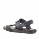 Sandàlies Walk & Fly negres agafades pel turmell - Querol online