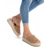 Sandalias plataformas Xti 043786 con goma en la pala en marrón