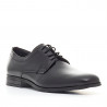 Sabates vestir Baerchi clàssics negres amb cordons de pell