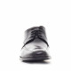 Zapatos vestir Baerchi negros con cordones de piel - Querol online