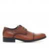 Zapatos vestir Baerchi blucher de piel marrones con cordones
